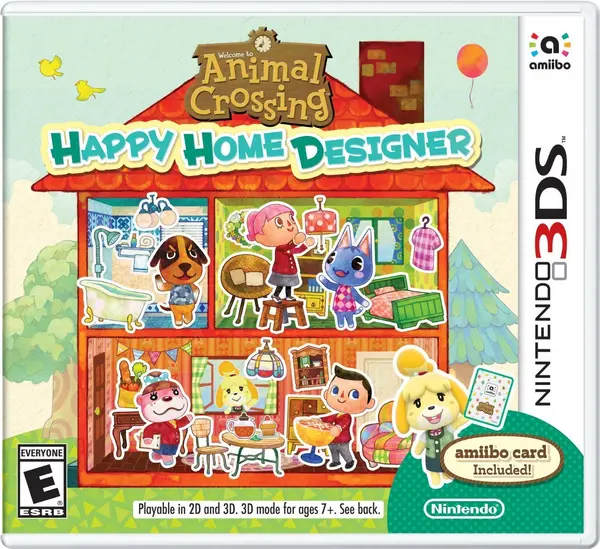 Image of Welcome To Animal Crossing Happy Home Designer Nintendo 3DS Game