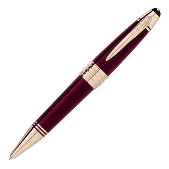 Image of Mont Blanc - John F. Kennedy Special Edition Burgundy Ballpoint Pen - Ballpoint Pens - Red