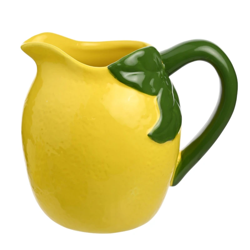 Image of Hestia Lemon Jug Small in Bright Yellow Bright Yellow Unisex