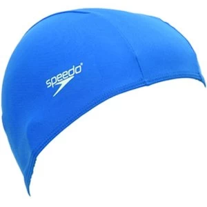 Image of Speedo Polyester Caps Blue Junior