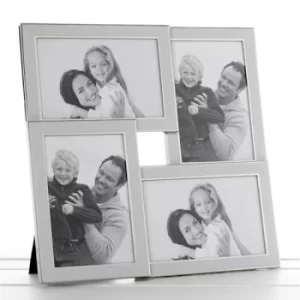 Image of Plain Silver Promotion Frame 4 Pictures