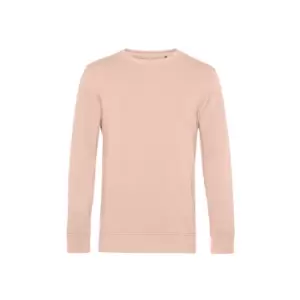 Image of B&C Mens Organic Crew Neck Sweat (S) (Soft Rose)