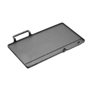 Image of KitchenCraft World of Flavours Oriental Cast Iron Teppanyaki Grill 42cm Grey