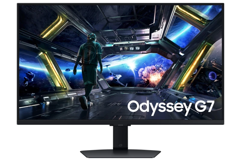 Image of Samsung Odyssey G7 4K Ultra HD 32" IPS LCD Gaming Monitor - Black 8806095724911