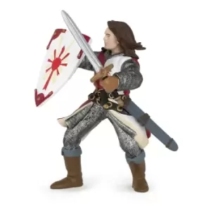 Image of PAPO Fantasy World Red Lancelot Toy Figure, Three Years or Above, Multi-colour (39282)