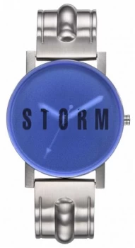 Image of STORM New Blast Blue Stainless Steel Bracelet Blue Watch