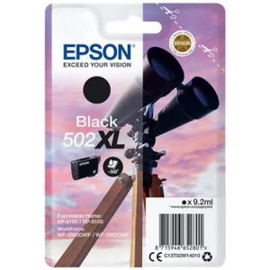 Image of Epson Binoculars 502XL Black Ink Cartridge