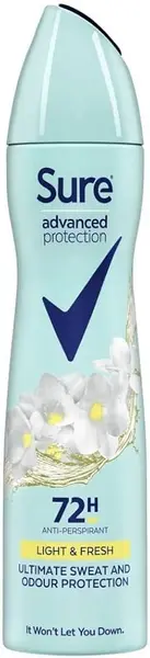 Image of Sure Advanced Protection Light & Fresh Deodorant 200ml