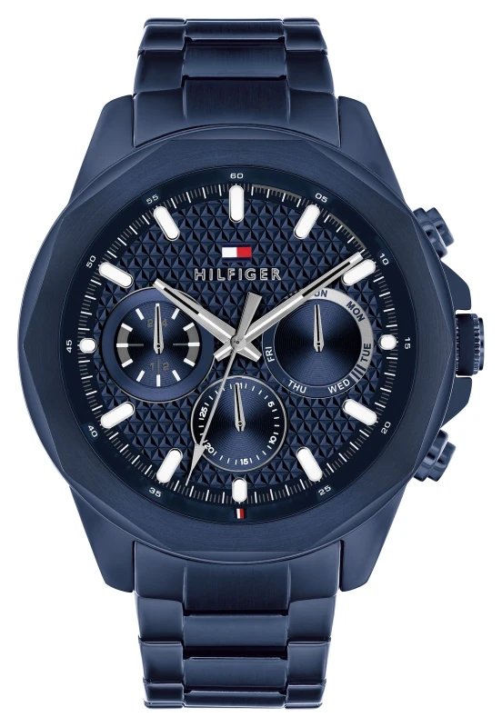 Image of Tommy Hilfiger 1710652 Lars Multifunction (46mm) Textured Watch