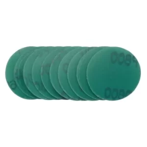 Image of Draper Wet & Dry Sanding Discs with Hook and Loop, 50mm, 600 Grit (Pack of 10)
