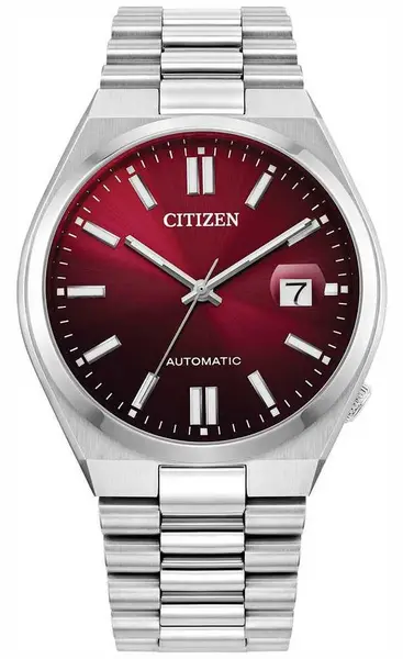 Image of Citizen NJ0150-56W Tsuyosa Automatic (40mm) Sunray Red Dial Watch