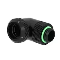 Image of Barrow Multi-link Adapter Rotatable 90 Degree to 14mm Hard Tube Fitting - Black