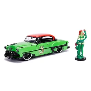 Image of Jada Toys DC Comics Bombshells 1:24 Scale Die Cast Vehicle - Poison Ivy & 1953 Chevy Bel Air