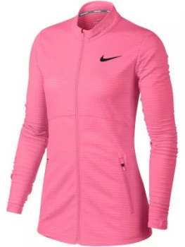Image of Nike Golf Dry 12 Zip Jumper Hot Pink