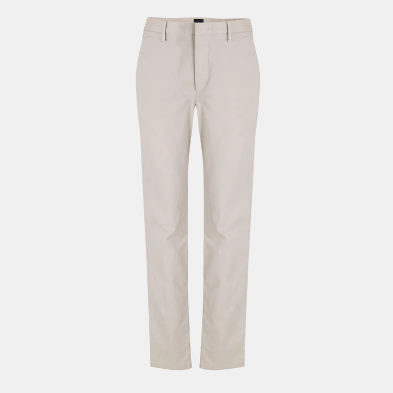 Image of Boss Mens Kaito3 Straight Leg Trousers Light Beige male 30W R