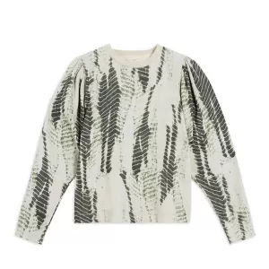 Image of Ted Baker Abstract Printed Sweat Top