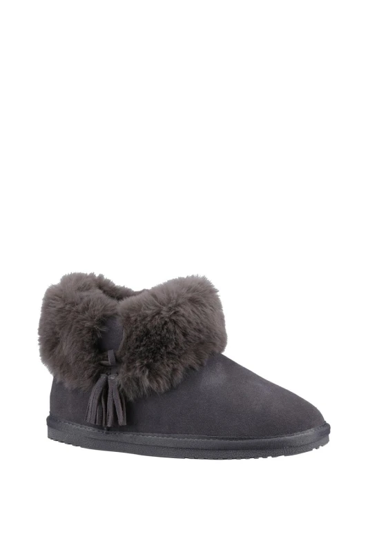 Image of Hush Puppies 'Ayana' Classic Slippers Grey female
