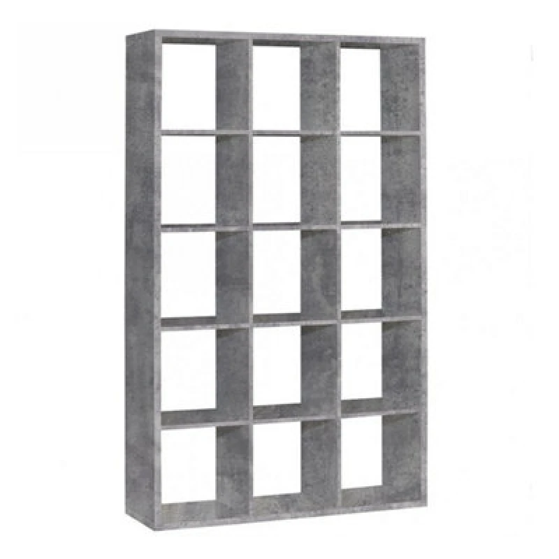 Image of Furniture To Go Mauro 3X5 Storage Unit In Concrete Grey