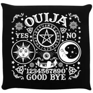 Image of Grindstore Ouija Board Cushion (One Size) (Black) - Black