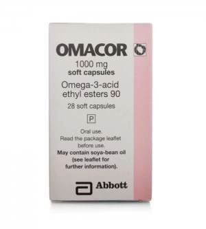 Image of Omacor 1000mg Soft Capsules 28