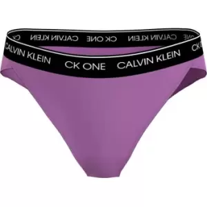 Image of Calvin Klein High Waist Cheeky Bikini - Purple