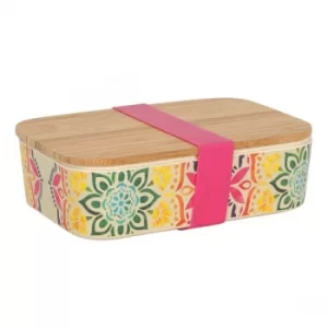 Image of Mandala Bamboo Lunch Box