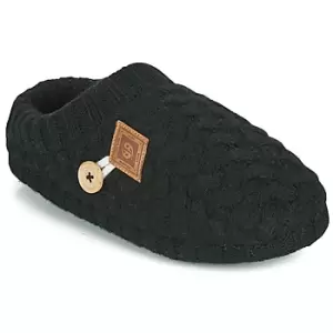 Image of Dockers by Gerli 39HO302-100 womens Slippers in Black,7.5,8.5
