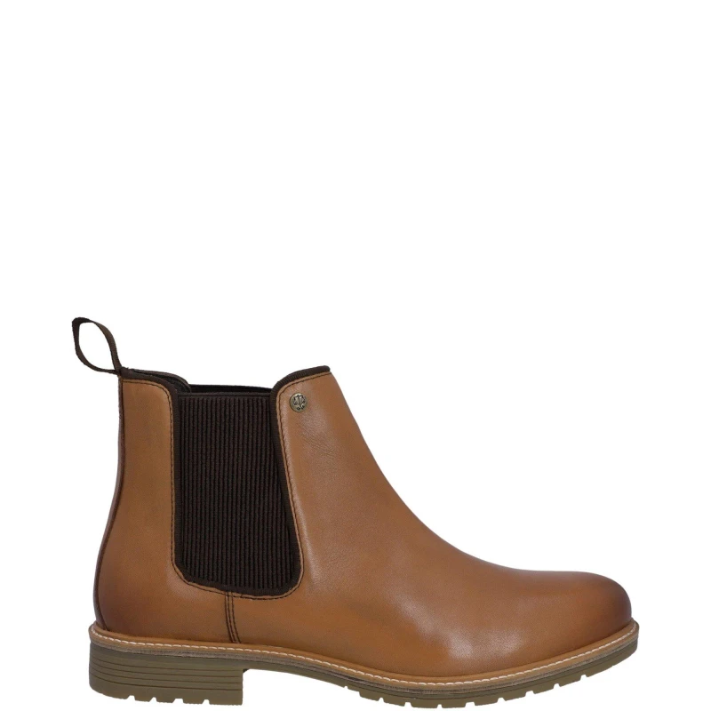 Image of Hunter Mens Munro Leather Dealer Boots UK Size 7 (EU 41) TAN HUN136-TAN-7