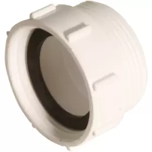 Image of McAlpine BSP Coupling Flush Spigot 1 1/2" in White