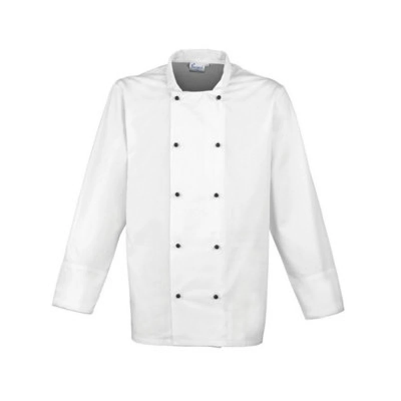 Image of Premier Premier Men Cuisine Chef Jacket in White Size: X-Large White XL Male 5063470538218