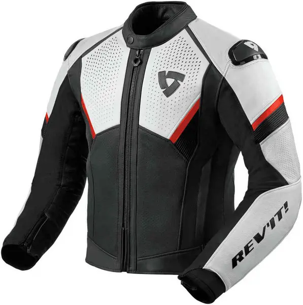 Image of REV'IT! Matador Jacket Black Neon Red Size 50