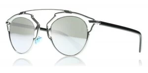 Image of Christian Dior So Real Sunglasses Silver / Clear APPDC 48mm