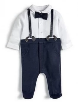 Image of Mamas & Papas Mock Brace All In One Baby Boys