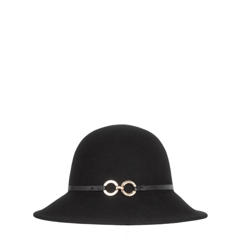 Image of Biba Biba Metal Trim Bucket Hat - Black S - M