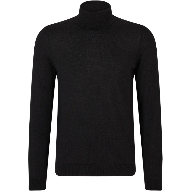 Image of Boss Mens Musso P Crew Sweatshirt Black male S