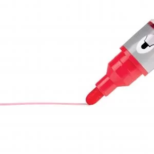Image of Nobo Liquid Ink Whiteboard Pens Bullet Tip 10 Pack Red