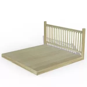 Image of 8' x 8' Forest Patio Deck Kit No. 2 (2.4m x 2.4m)