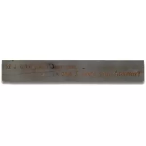 Image of I Love You Grey Wash Wooden Message Plaque