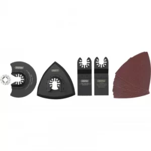 Image of Draper 15 Piece Oscillating Multi Tool Accessory Set