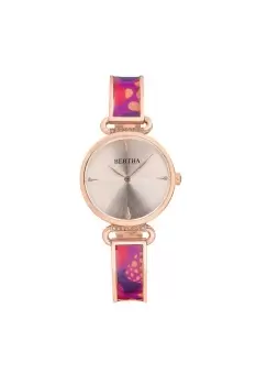 Image of Katherine Enamel-Designed Bracelet Watch
