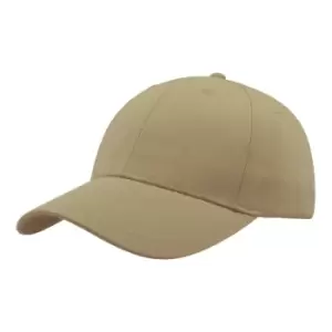 Image of Atlantis Zoom Sports 6 Panel Baseball Cap (One Size) (Khaki)