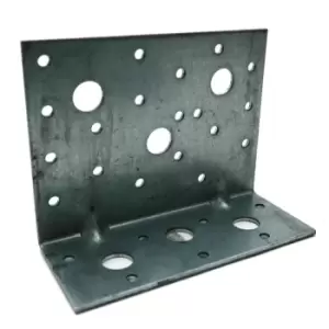 Image of Corner Angle Bracket kpw Heavy Duty Brace Reinforced diy Project - Size 90x50x116x2.5mm - Pack of 10