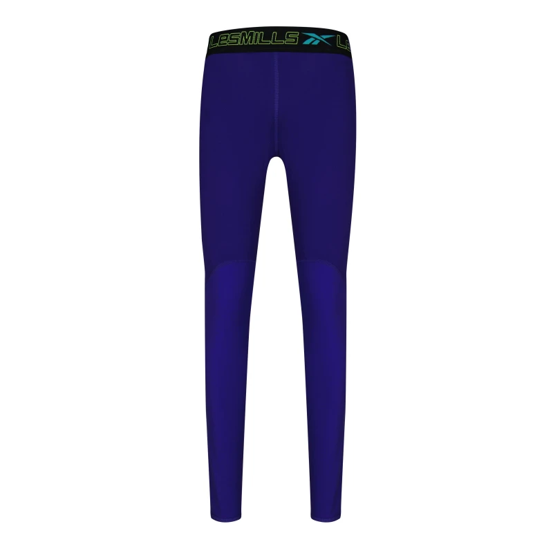 Image of Reebok LM Puremove Leggings Womens - Blue Blue 4