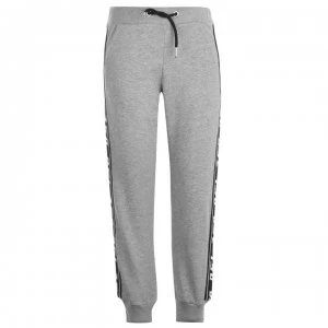 Image of Diesel Taped Jogging Bottoms - Grey K9631