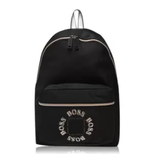 Image of Boss Pixel Tri Logo Backpack - Black
