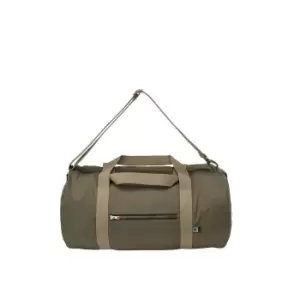 Image of Cottover Canvas Duffle Bag (One Size) (Dark Olive)