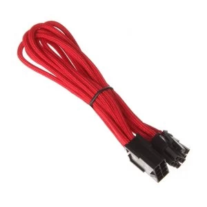 Image of Silverstone 8-pin PCIe 6+2 Pin 25cm PCIe Extension - Red
