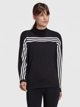 Image of Adidas Must Have 3 Stripe Long Sleeve Tee