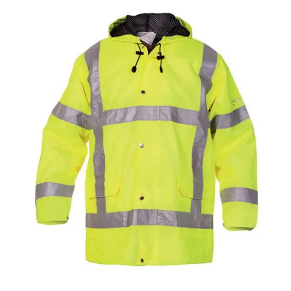 Image of Uitdam Hydrowear Uitdam SNS High Visibility Waterproof Jacket Saturn Yellow 4XL HYD072370SY4XL
