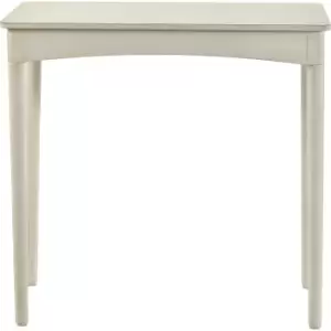 Image of Truro Whitewashed Pine Rectangular Console Table White